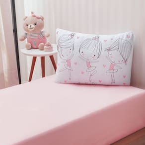 Jogo de Cama Kids Solteiro Infantil Malha 88x188x25cm