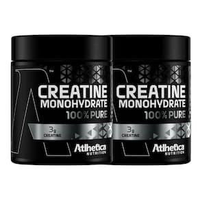 Kit 2X Creatina Pura Monohidrata 100% 300G - Atlhetica