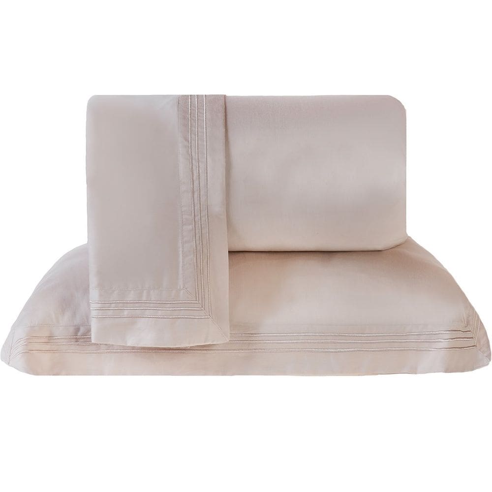 Jogo de Cama Casal 4 Pçs 300 Fios Classic 140x190x35cm