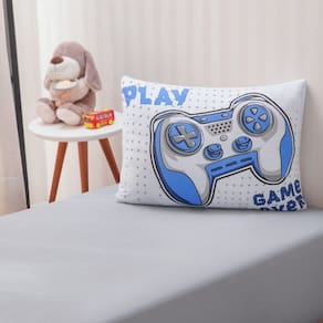 Jogo de Cama Kids Solteiro Infantil Malha 88x188x25cm