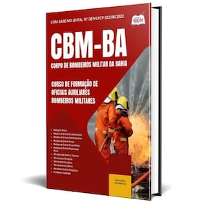 Apostila Cbm Ba 2025 Curso Formação Oficiais Auxiliares