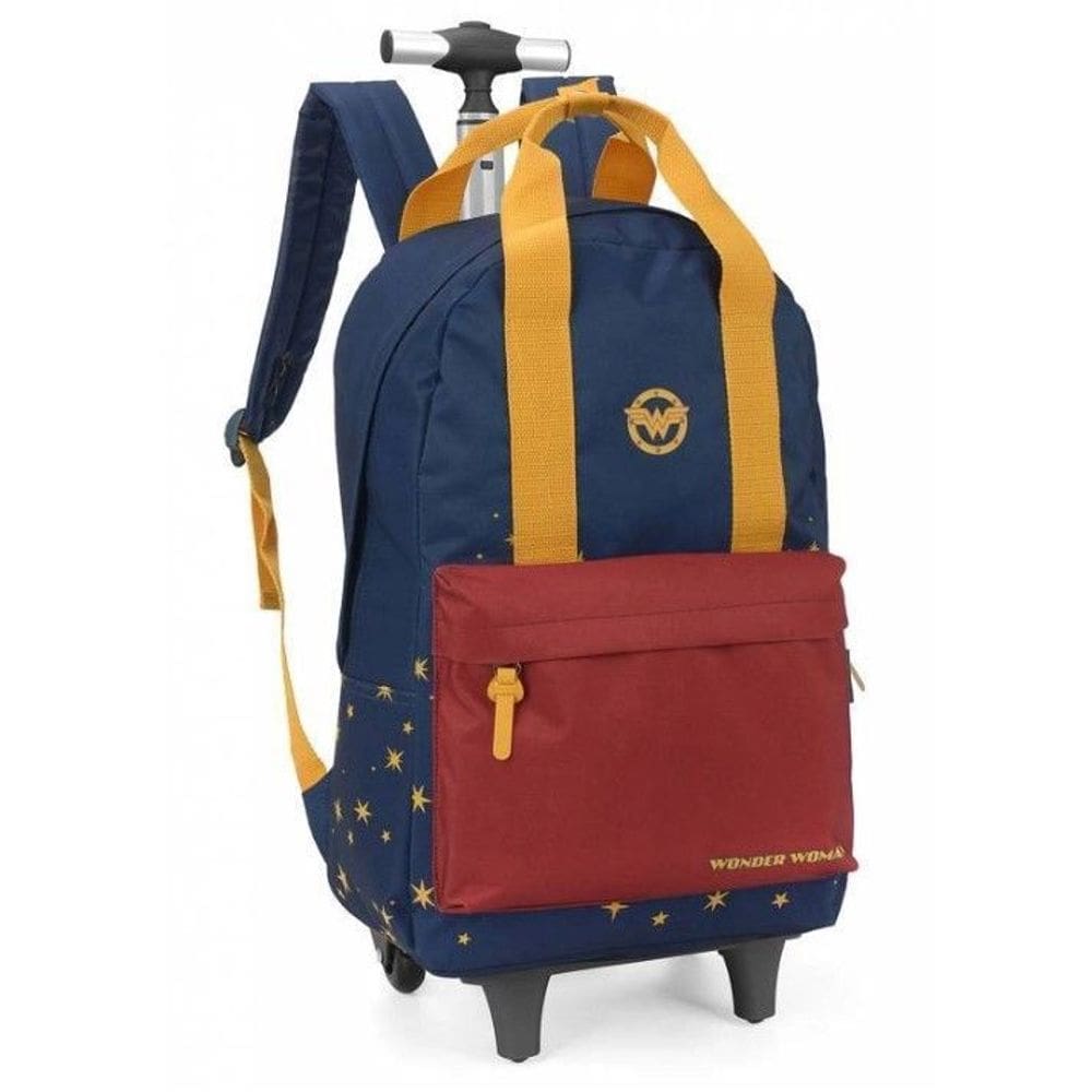Mochila Carrinho Luxcel Mulher Maravilha
