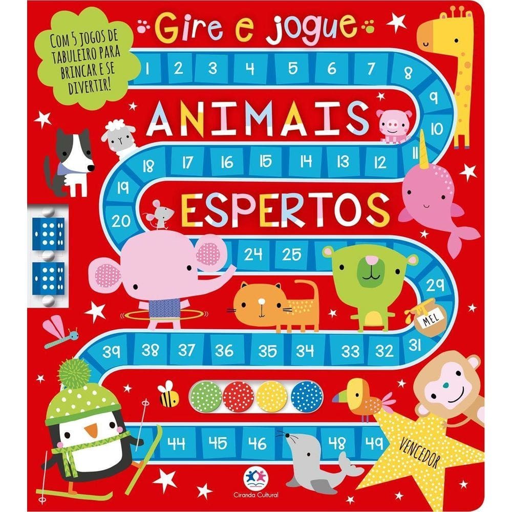 Gire e Jogue - Animais Espertos