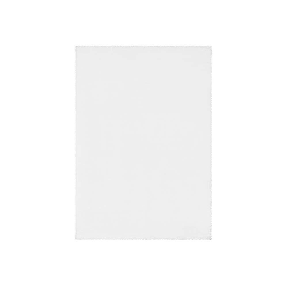 Tapete Felpudo Aconchego 01 Branco 1,40x2,00m - Edantex