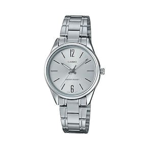 Relógio Feminino Casio Pequeno Analógico Prata
