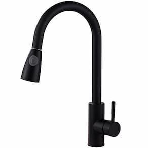 Torneira Gourmet Extensível iCas Shop Black Matte 41cm