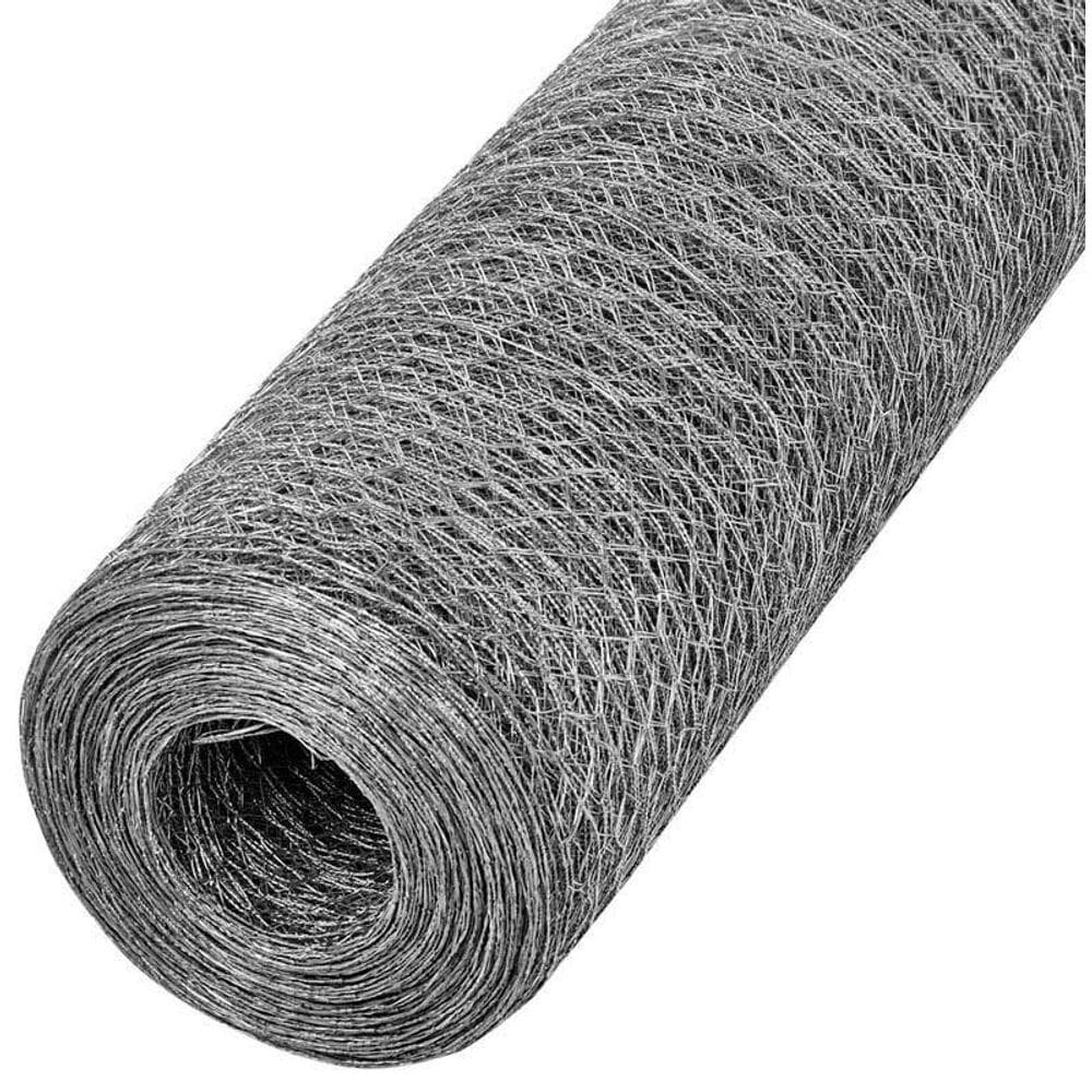 Tela Metálica Galvanizada para Galinheiro Fio 22 1,5m x 50m