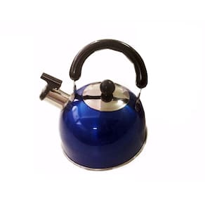 Chaleira em Aço Inox Ke Home com Apito - Azul
