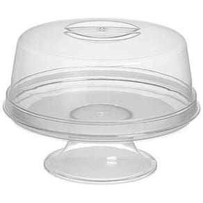 Porta Bolos Boleira Com Pedestal Pequeno