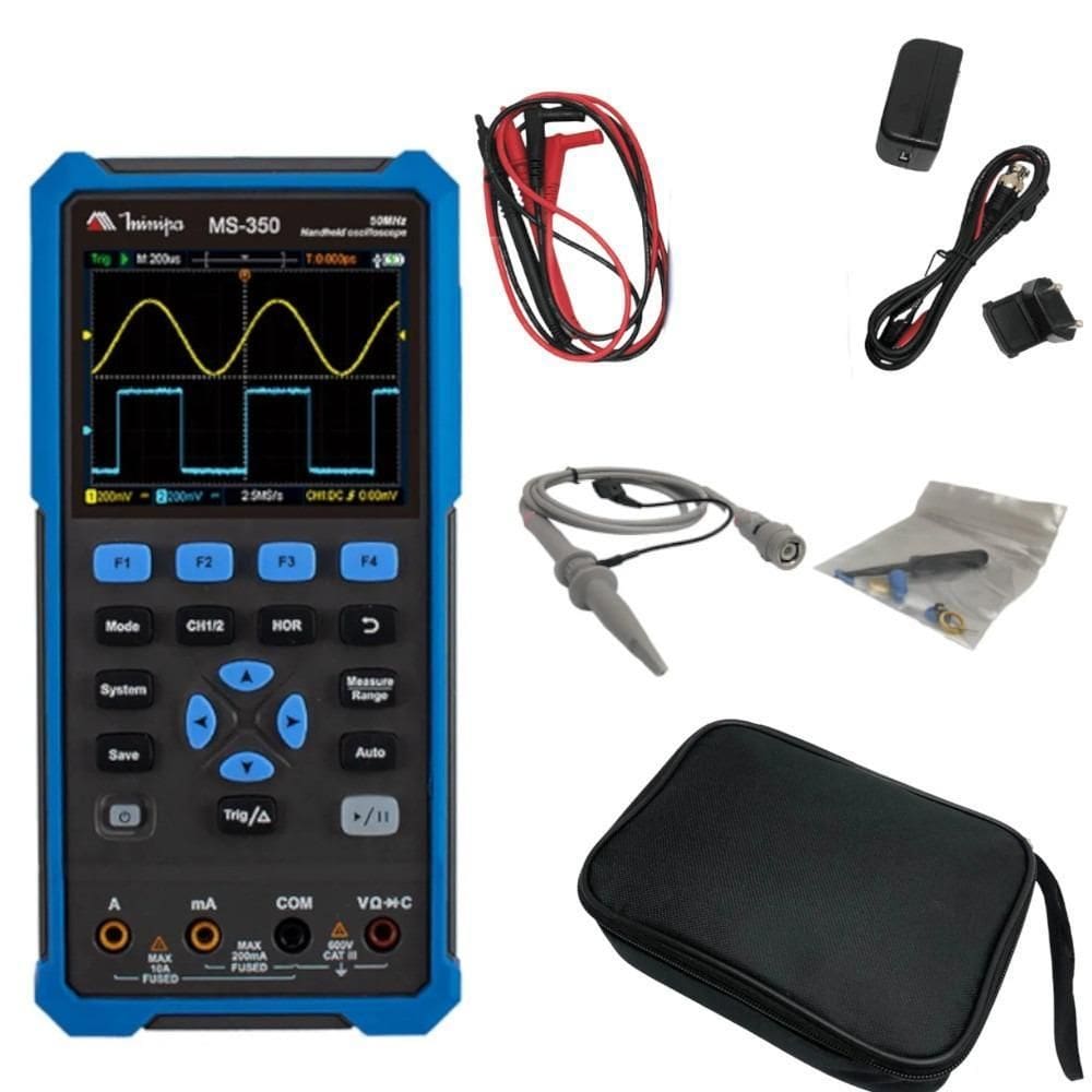 Osciloscópio Digital Portátil - Ms-350 Minipa