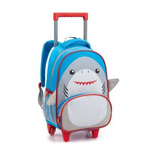 Mochila De Rodinha Seanite Tubarão: Aventuras No Fundo Do Mar