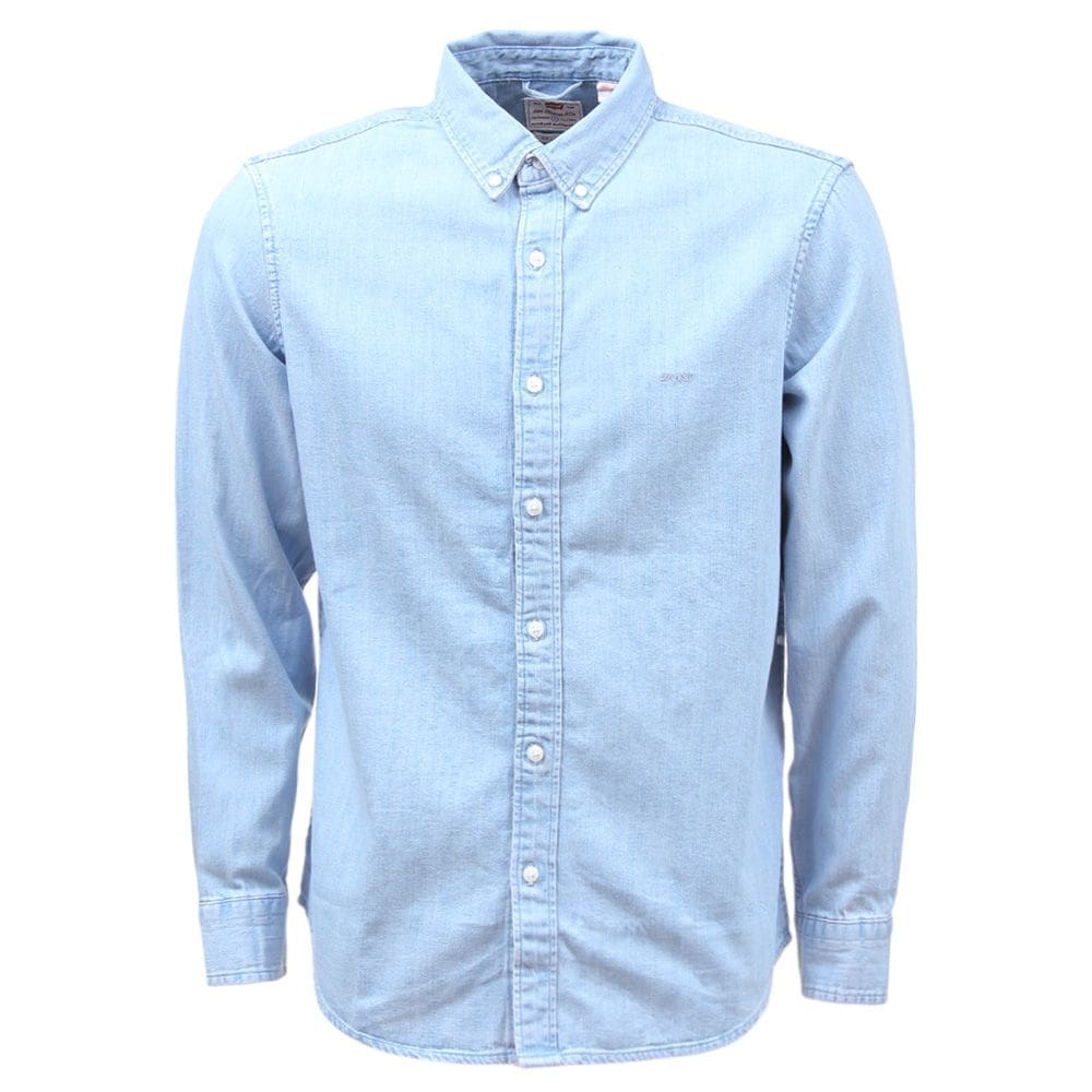Camisa Jeans Masculina Manga Longa Delavê Levi`s 37091
