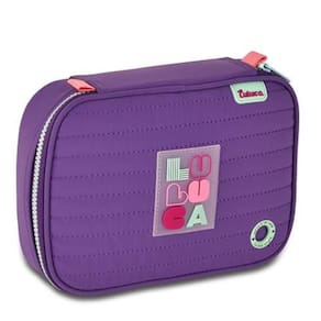 Estojo Box 100 Pens Em Nylon Oficial Luluca Lu24602