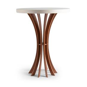 Conjunto De Mesa De Canto Cálice Redonda 40 E 60Cm De Altura