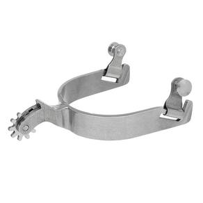 Espora Inox com Roseta de 10 Pontas Bronc-Steel 31688