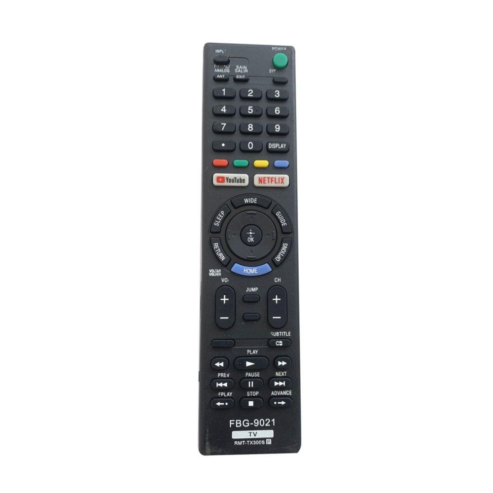 Controle Tv Smart Sony C/Netflix Youtube 9021 Importado
