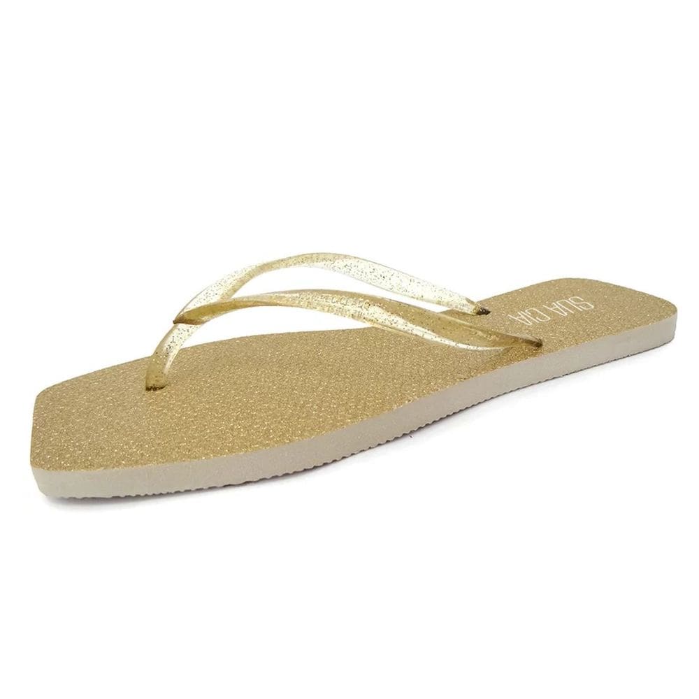 Chinelo de Dedo Feminino Glitter Sua Cia Glow