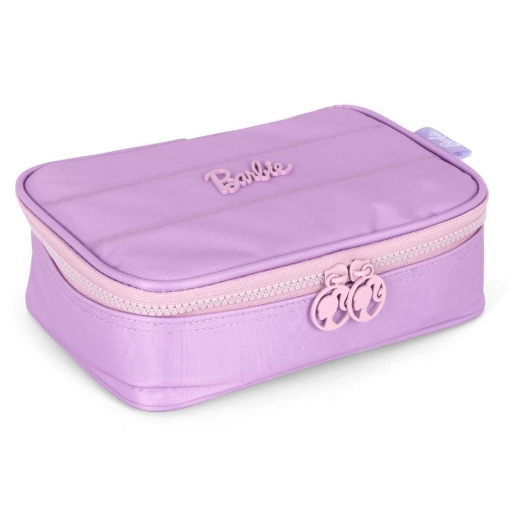 Estojo Box 100 Pens Barbie Lilás - Luxcel Et47719Bb