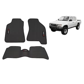 Tapete Borracha Hilux 1998 Até 2004 Com Traseiro Interiço