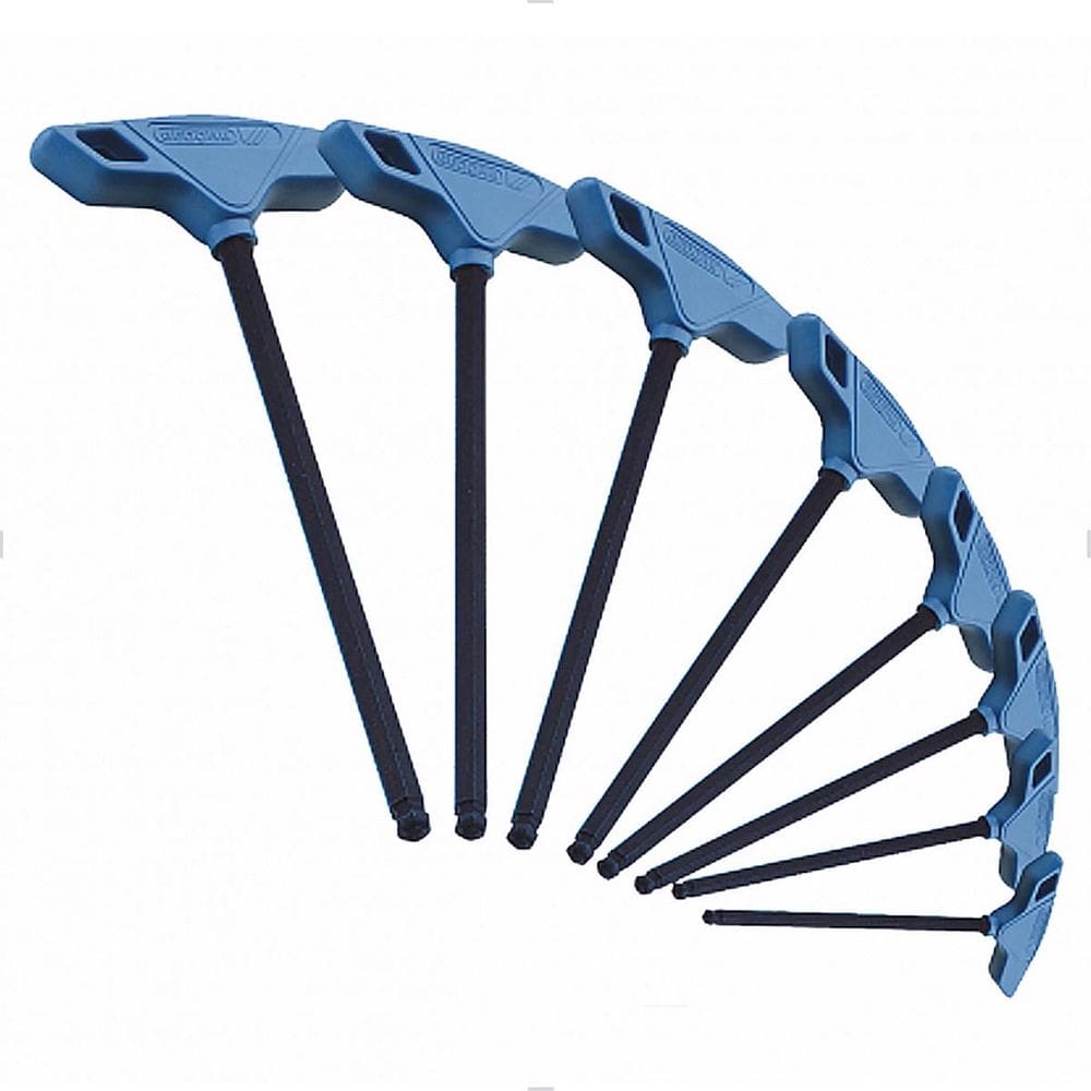 Jogo de Chaves Hexagonais Abauladas 2 a 10mm 8pçs 012585 Gedore