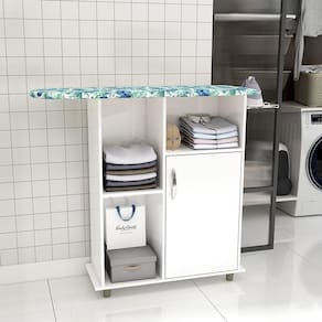 Tábua De Passar Miami 1 Porta Mdp Dacheri Branco