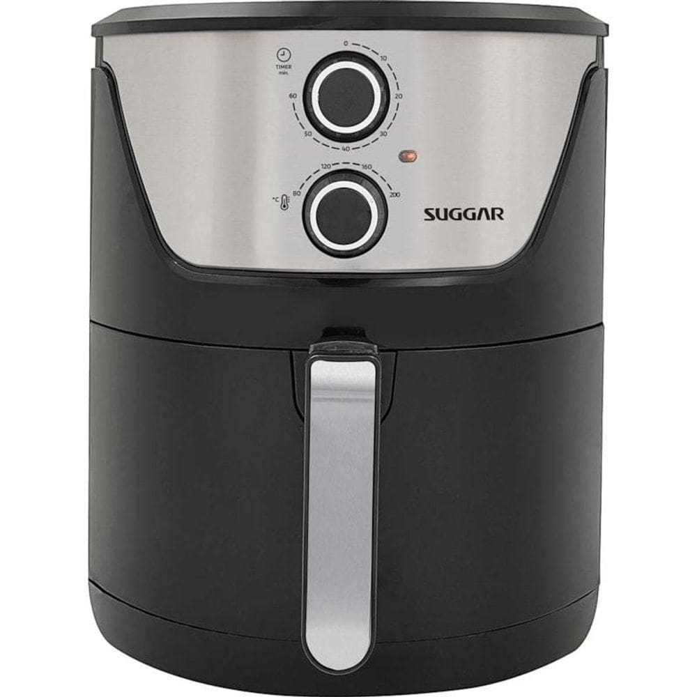 Fritadeira Sem Óleo Light Fry 4 Litros Preta Suggar 220V