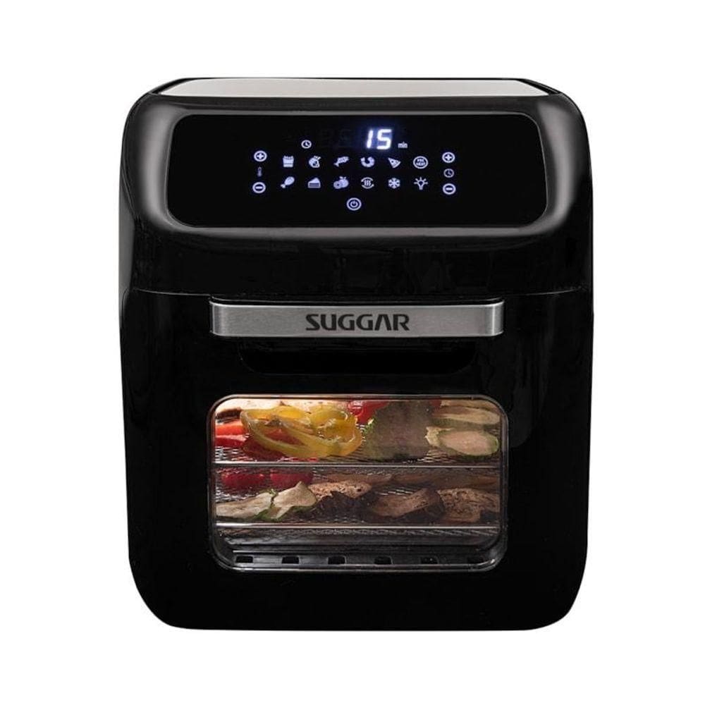 Fritadeira Air Fryer Oven 12 Litros Preto Suggar 220V