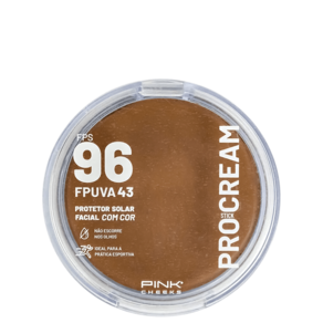 Pink Cheeks Pro Cream PRO40 FPS 96 - Protetor Solar Multifuncional com Cor 14g