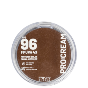 Pink Cheeks Pro Cream PRO50 FPS 96 - Protetor Solar Multifuncional com Cor 14g