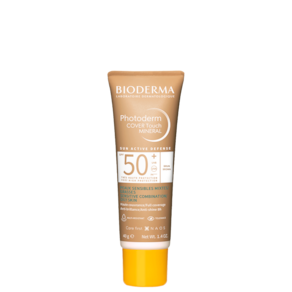 Bioderma Photoderm Cover Touch Mineral FPS50+ Escuro - Protetor Solar Facial com Cor 40g