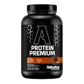 Proteina Premium Whey Isolado Chocolate 900G - Atlhetica