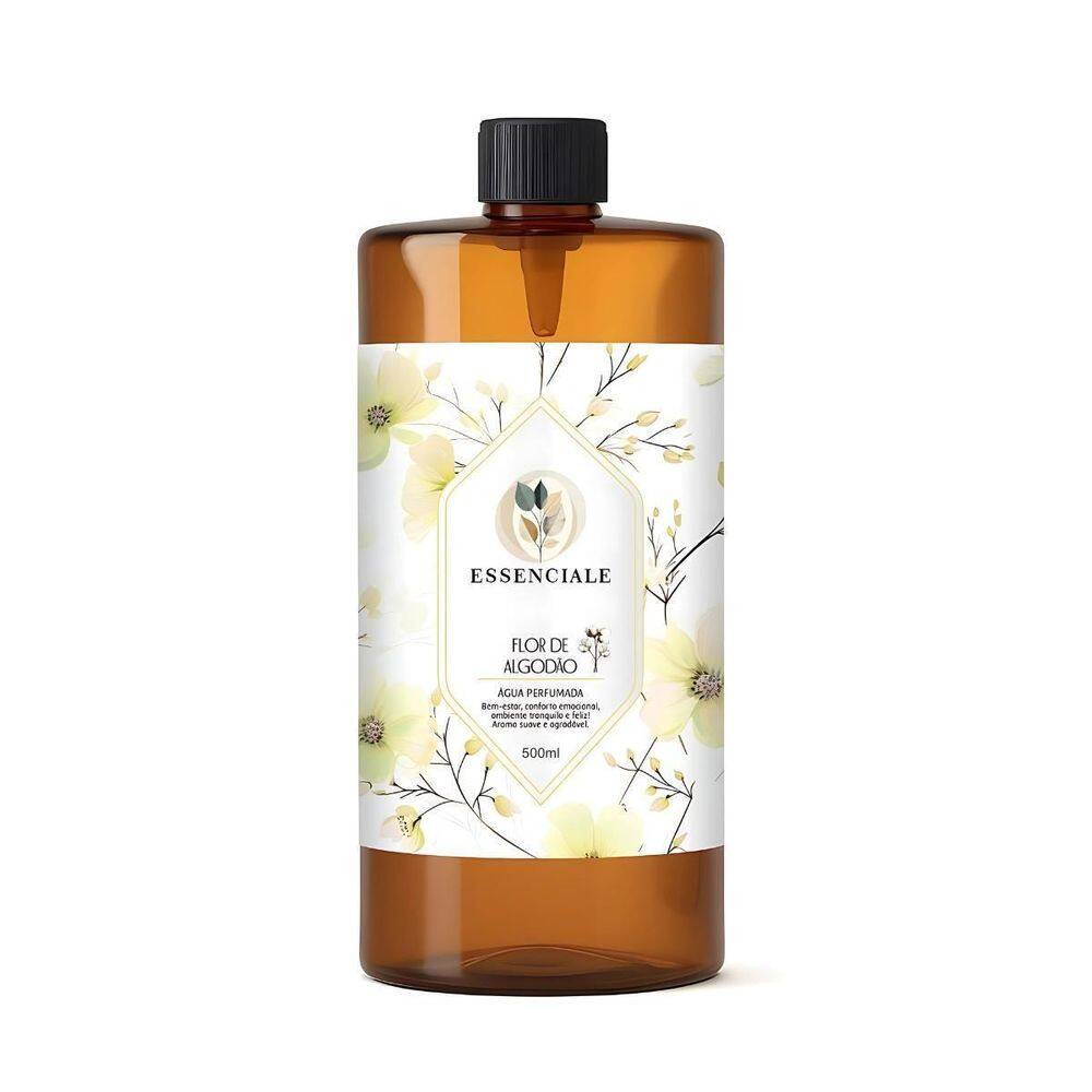 Água Algodão Perfumada 500Ml Aromatize Seus Tecidos