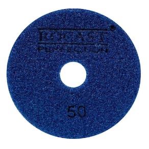 Disco Diamantado Para Polir 4`` Gr. 50 10Un 545,0001 Rocast