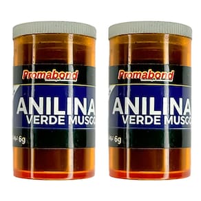 Kit 2 Anilina A Álcool Permabond Cor Do Produto:Verde Musgo