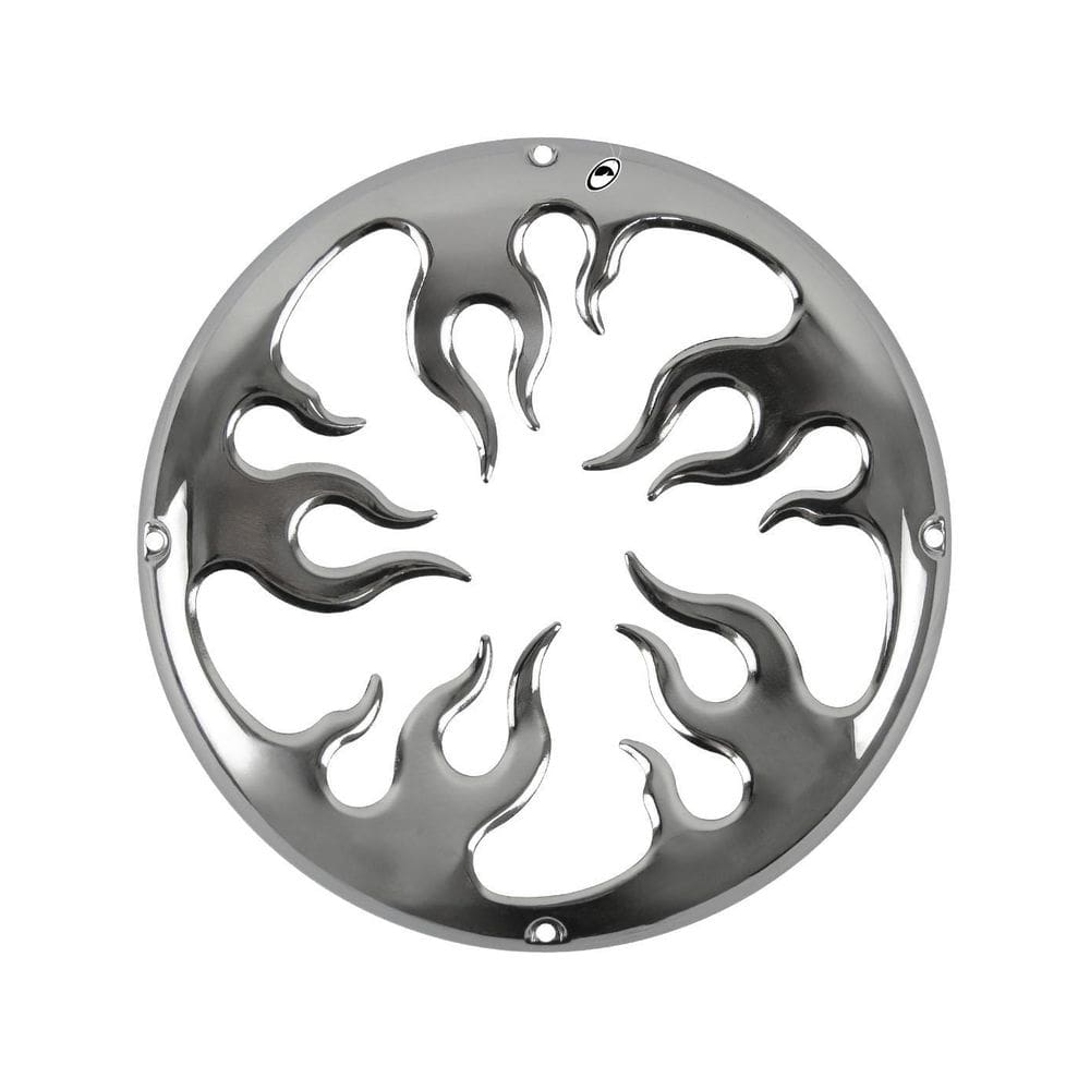 Tela Fire De Ferro Cromada Tuning Caixa Sub 10