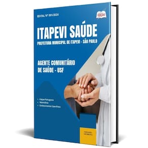 Apostila Itapevi Saúde 2025 - Agente Comunitário Saúde - Usf