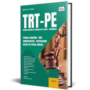 Apostila Trt Pe 2025 Técnico Judiciário Área Administrativa
