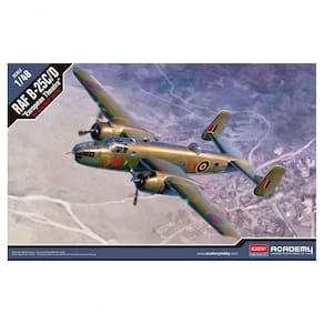 Academy 12339 Modelo Plástico 1-48 B-25c-d Força Aérea Britânica Moldado