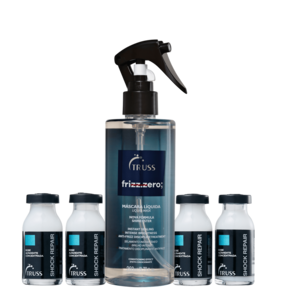 Kit TRUSS Frizz Zero Shock Repair Power Care (5 Produtos)