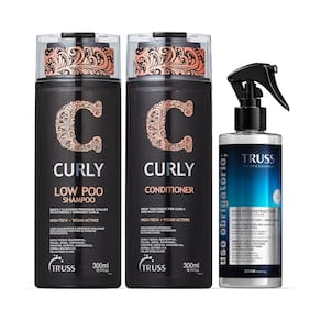 Kit TRUSS Curly Low Poo + Uso Obrigatório (3 Produtos)