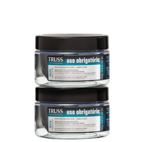 Kit TRUSS Uso Obrigatório Double Mask (2 Unidades)