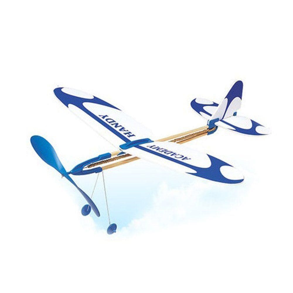 Academy Avião de Modelo Movido A Elástico - Kit de Montagem Para Crianças
