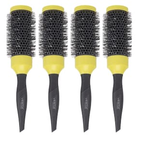 4 Escova Profissional Lime Green Cerâmica 43mm Vertix
