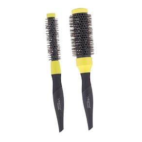 2 Escova Profissional Lime Green Cerâmica 25/33mm Vertix