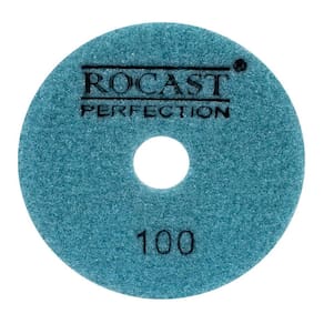 Disco Diamantado Para Polir 4`` Gr. 100 10Un 545,0002 Rocast