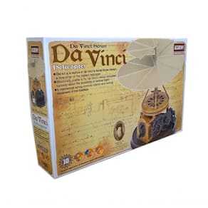 Academy Helicóptero Da Vinci - Modelo Diecast - #18159 - Série Máquinas
