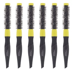 6UN Escova Profissional Lime Green Cerâmica 25mm Vertix