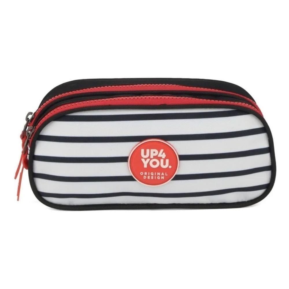 Estojo Escolar Duplo Up4you Infantil Branco - Et40754