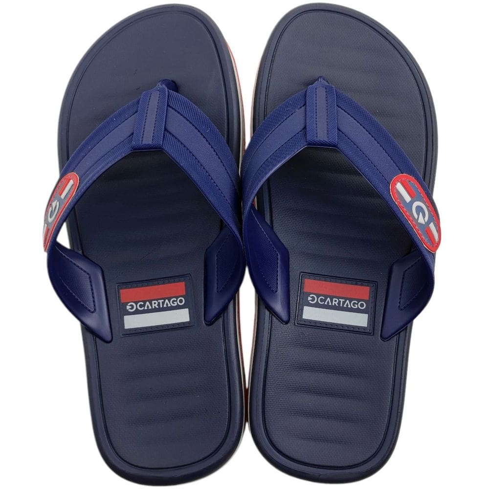 Chinelo de Dedo Casual Masculino Dia a Dia Conforto Paris II Cartago 12214