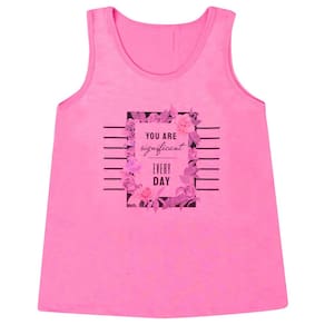 Blusa Feminina Plus Size Regata em Poliéster Estampada